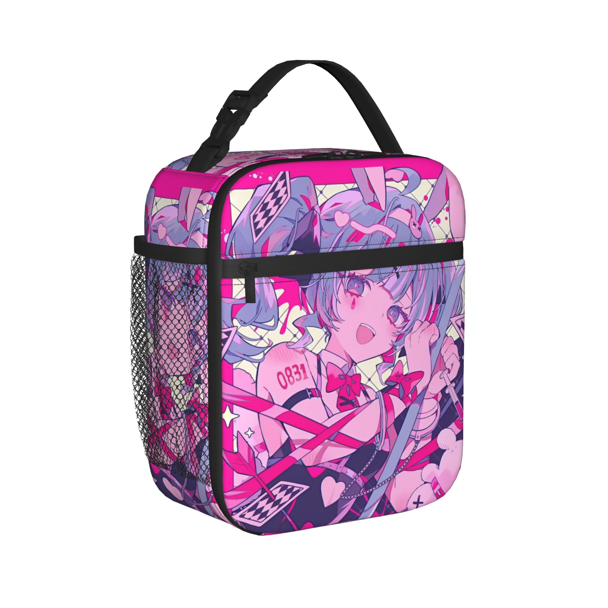 Hatsune Miku  Insulated Lunch  - Tote Bag Sublimation ulasan dan harga