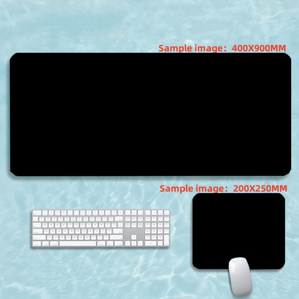 White Mousepad Xxl Black Mouse - Mouse Pad Blank Sublimation ulasan dan harga