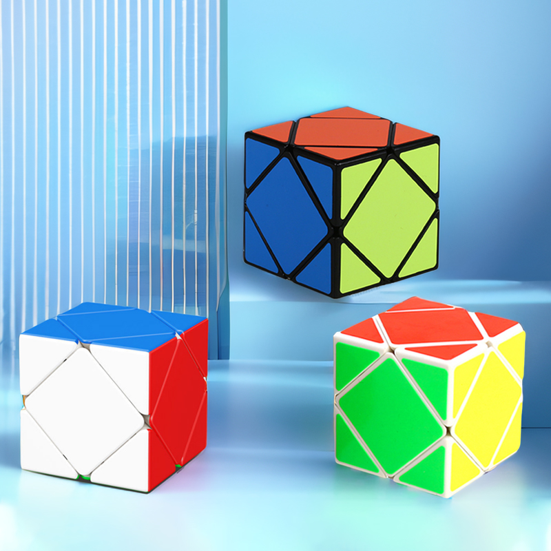 SENGSO Skewb Speed Cube Sticke - Puzzle Blank White ulasan dan harga
