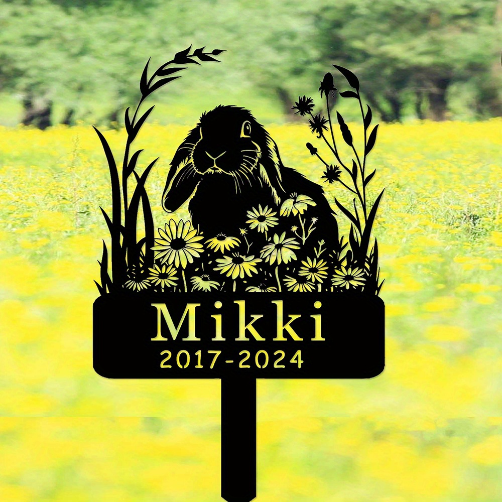 Custom Lop-Eared Rabbit Memori - Yard Sign Blank ulasan dan harga