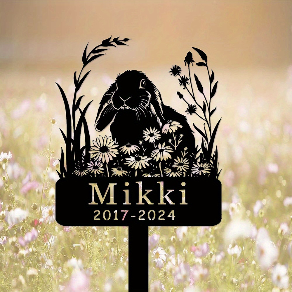 Custom Lop-Eared Rabbit Memori - Yard Sign Blank ulasan dan harga