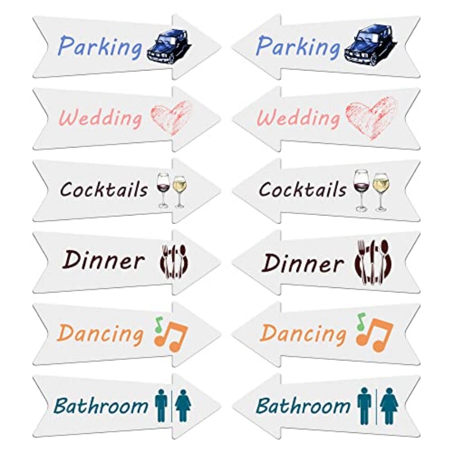 Blank Arrow Signs with Stakes  - Yard Sign Blank ulasan dan harga