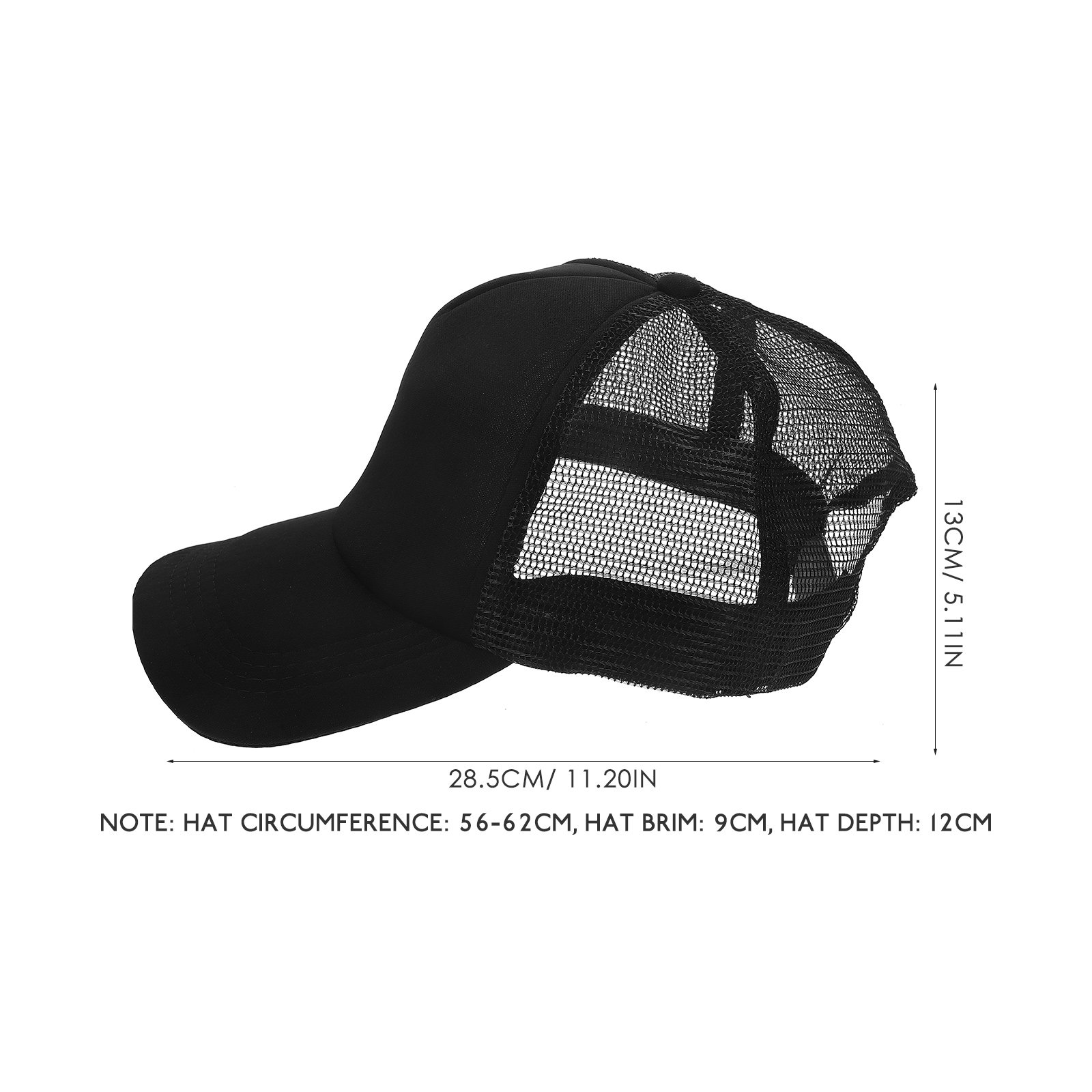 10Pcs Blank Mesh Baseball Caps - Hat Sublimation Blank ulasan dan harga