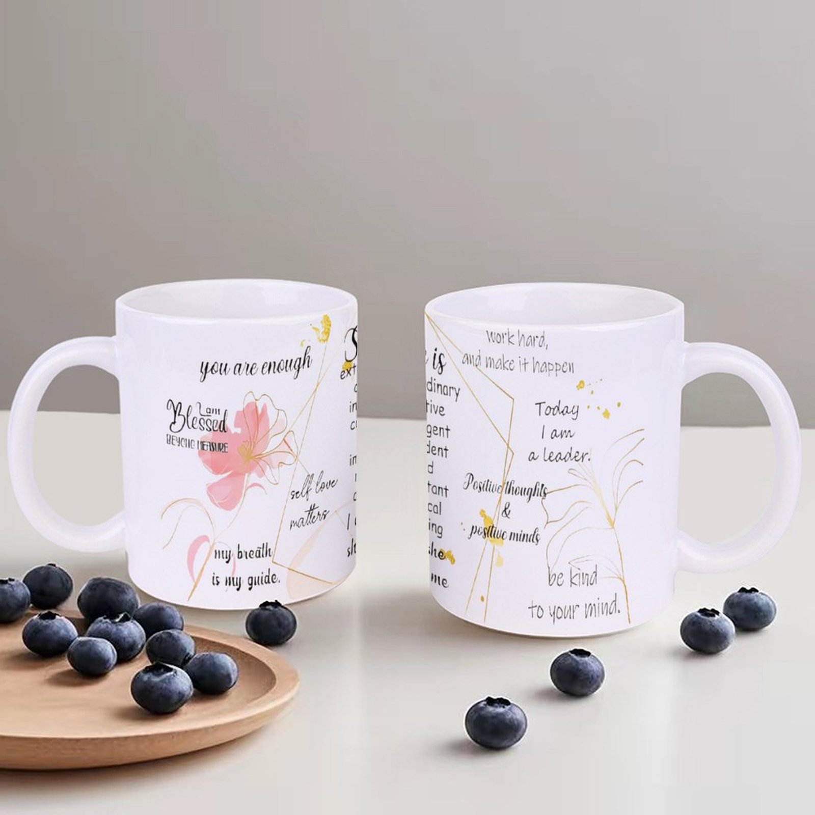 A Poster With A Quote About Sh - Sublimation Mug White ulasan dan harga