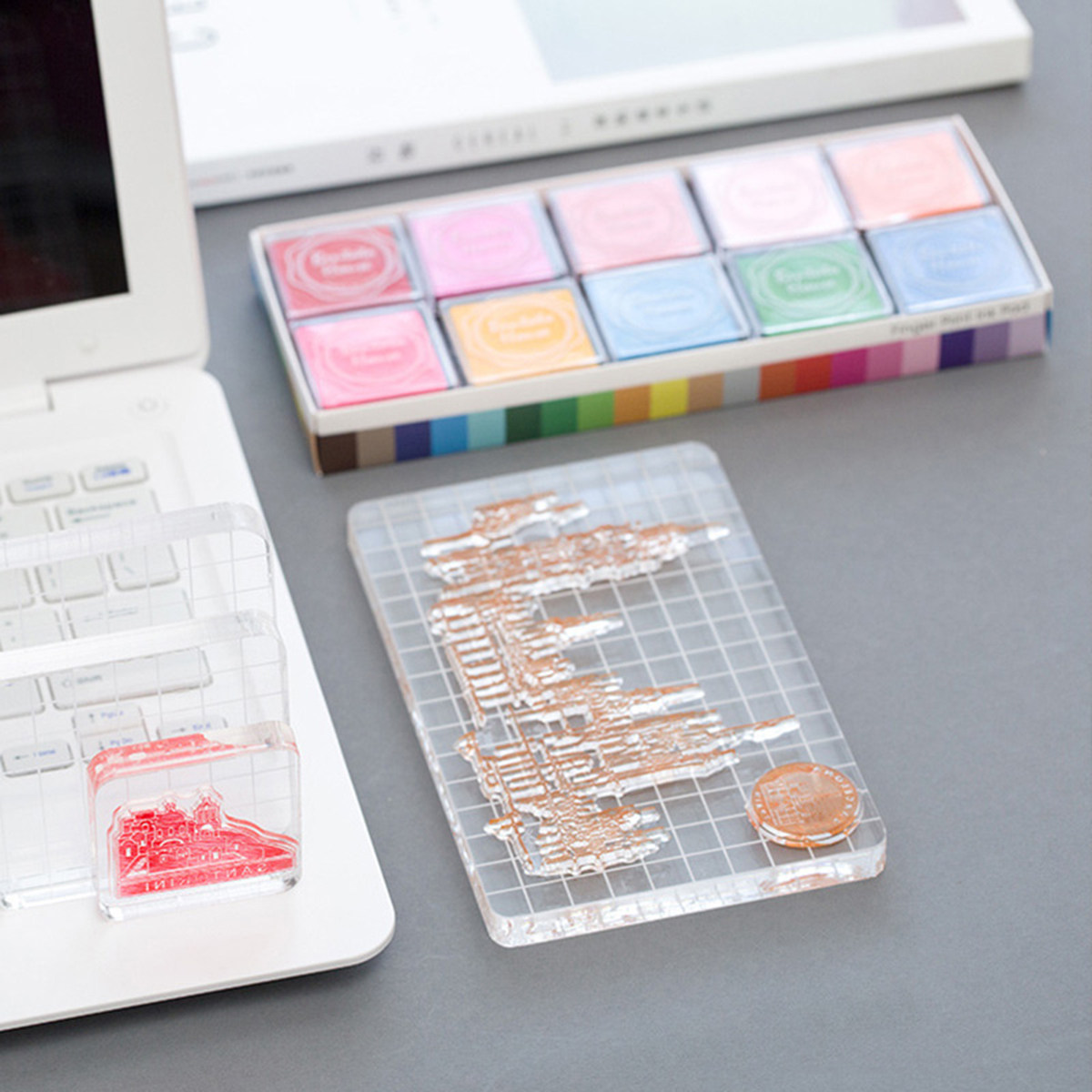 7Pcs Silicone Seal Supplies Ac - Photo Acrylic Block ulasan dan harga