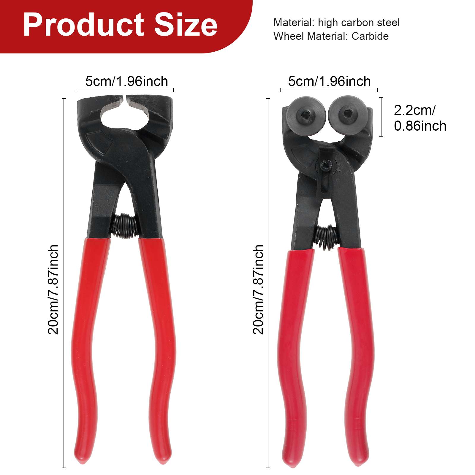 2/1Pcs Tile Pliers Glass Tile  - Ceramic Tile Blank ulasan dan harga