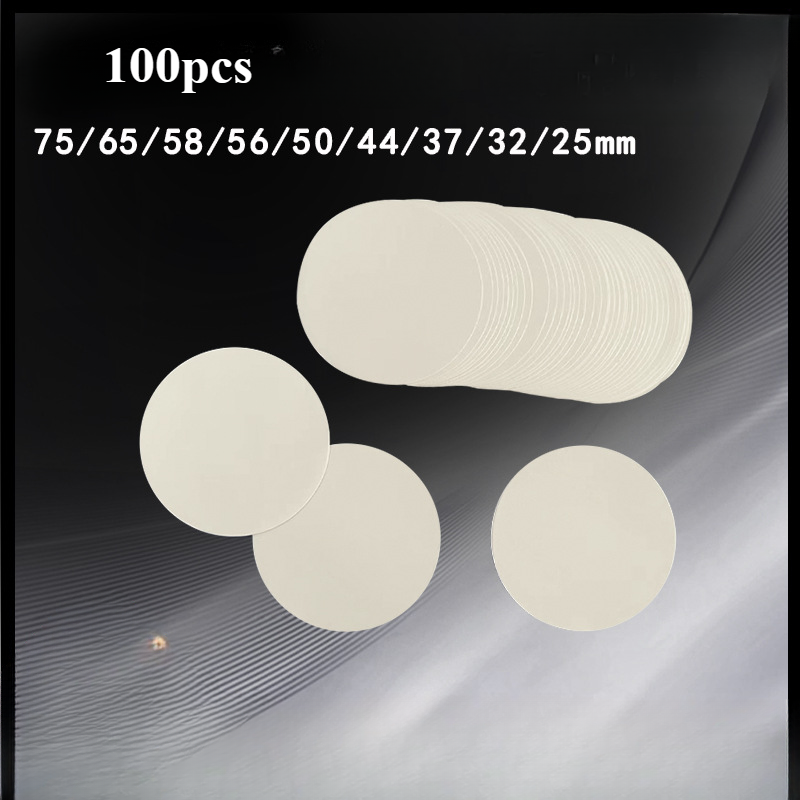 100pcs Round Paper for Button  - Button Badge Blank ulasan dan harga