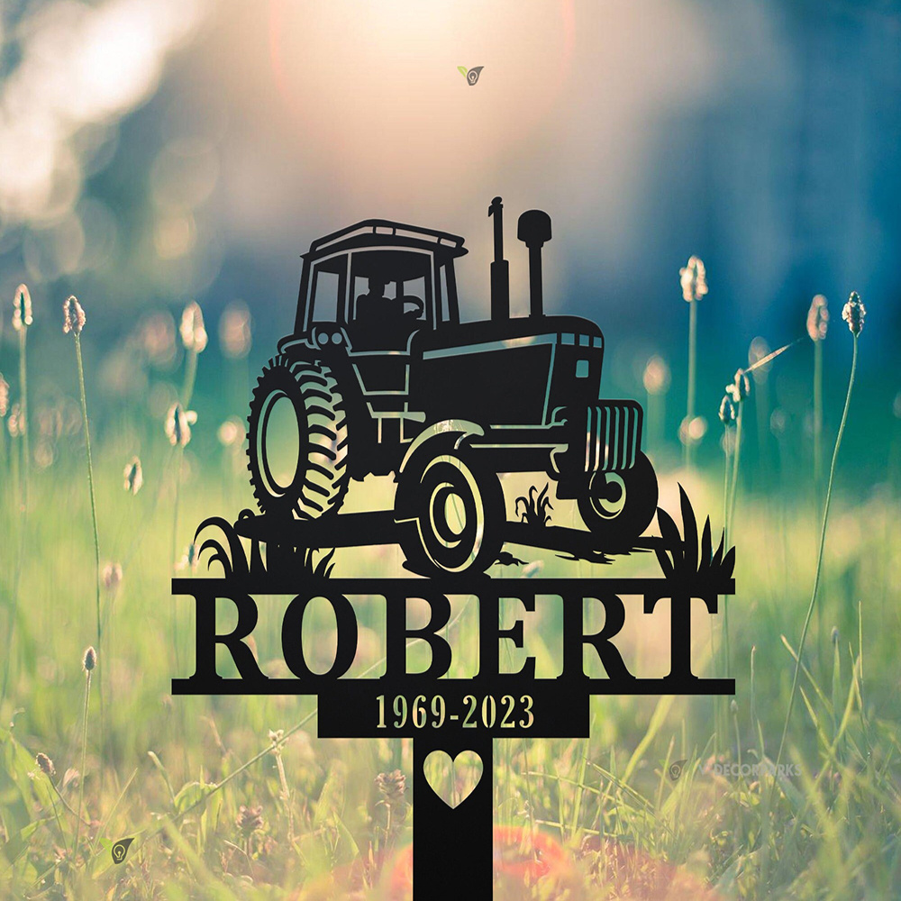 Custom Farmer Memorial Metal S - Yard Sign Blank ulasan dan harga