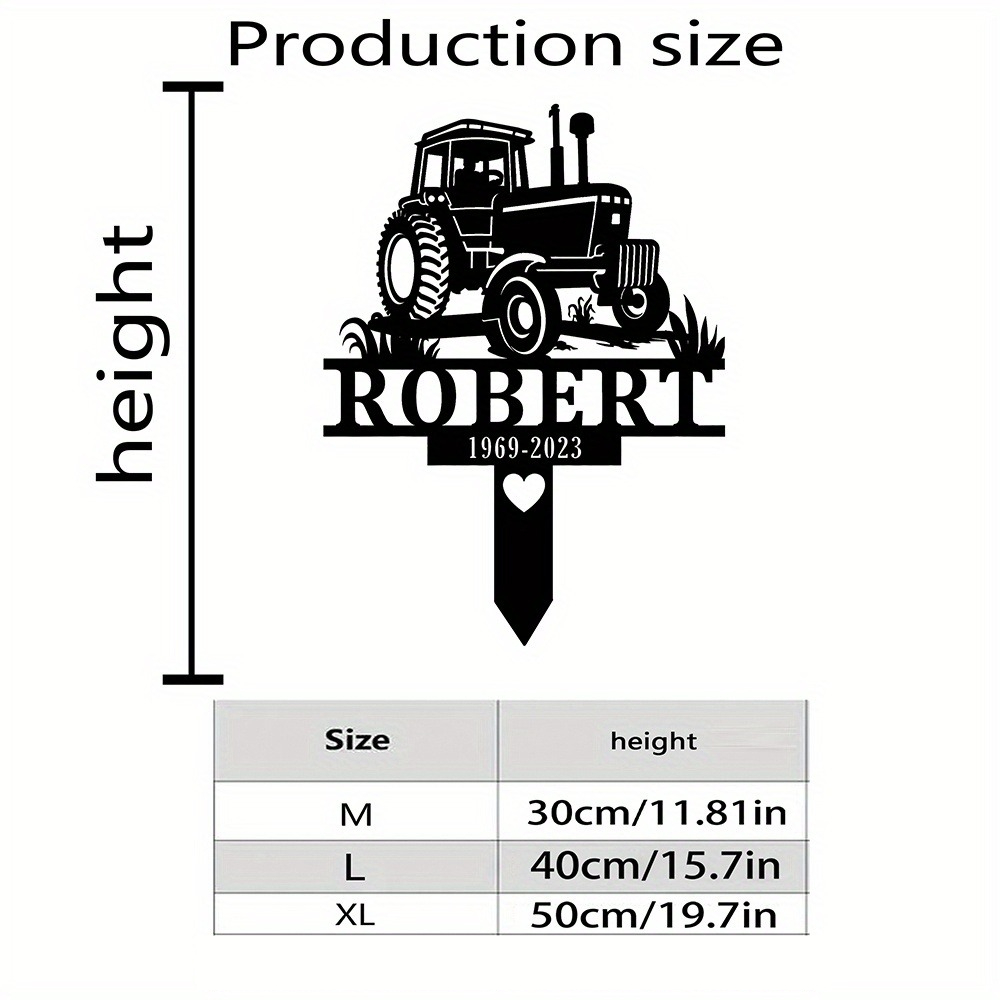 Custom Farmer Memorial Metal S - Yard Sign Blank ulasan dan harga