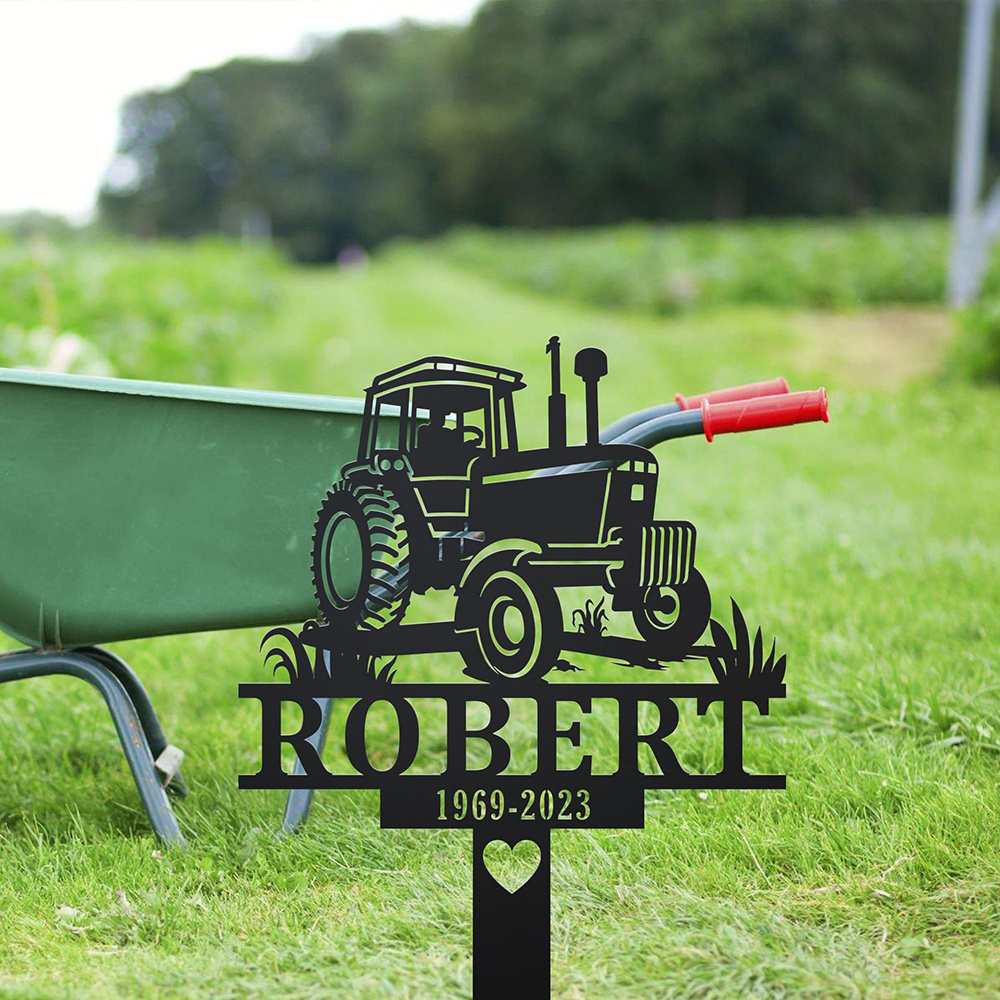Custom Farmer Memorial Metal S - Yard Sign Blank ulasan dan harga