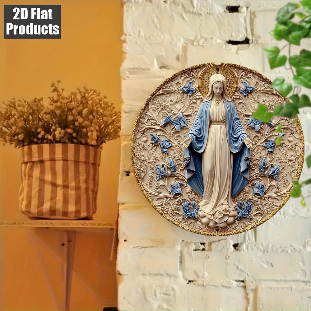 2D Flat - 1pc Religious Wall P - Metal Photo Panel ulasan dan harga