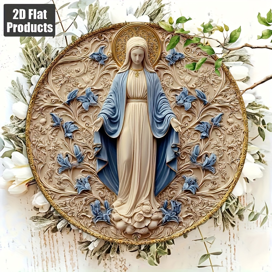 2D Flat - 1pc Religious Wall P - Metal Photo Panel ulasan dan harga