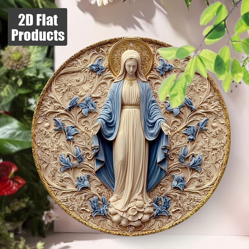 2D Flat - 1pc Religious Wall P - Metal Photo Panel ulasan dan harga