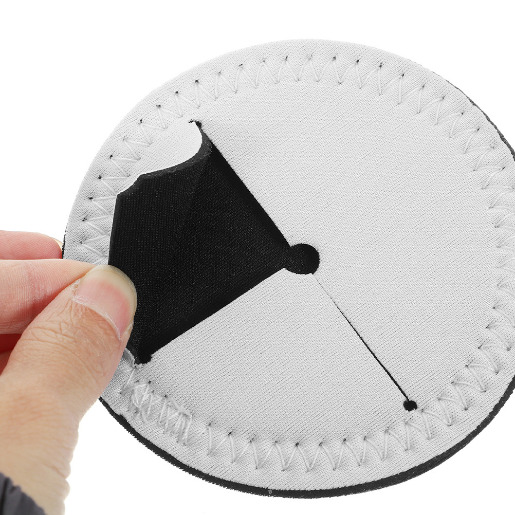 5Pcs White Round Blank Wine Gl - Coaster Sublimation Blank ulasan dan harga