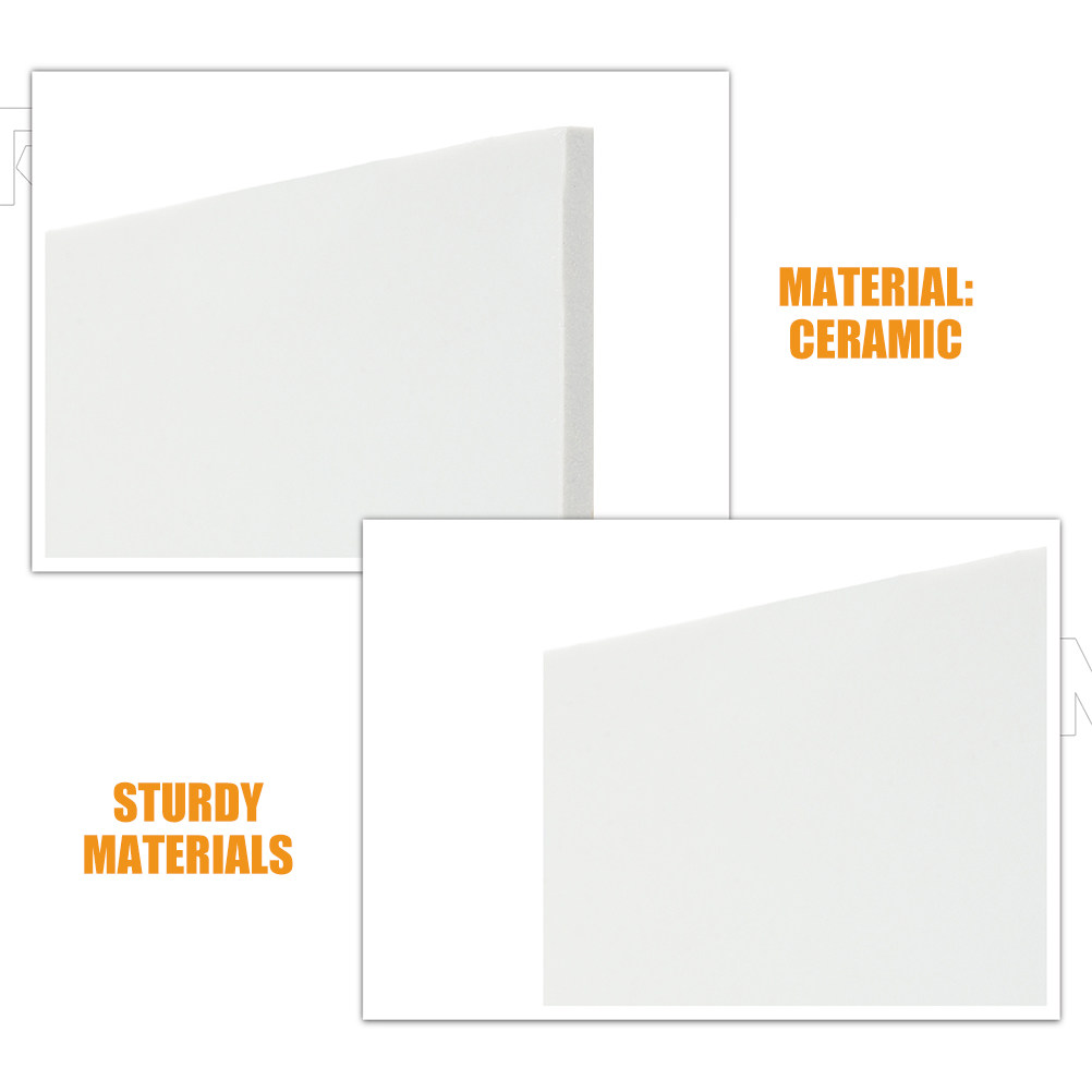 DIY Ceramic White Ceramic Tile - Coaster Sublimation Blank ulasan dan harga